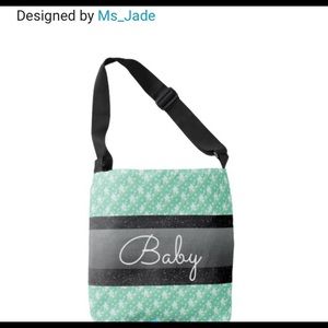 Cross Body Tote Personalized Baby Bag